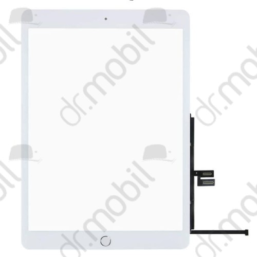 Érintő panel Apple iPad 10.2" 7/8 előlap fehér + home gomb A2270/A2428/A2429/A2430/A2197/A2198/A2200